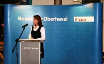 Neujahrsempfang 2011 - Dr. Saskia Ludwig MdL, CDU Landesvorsitzende